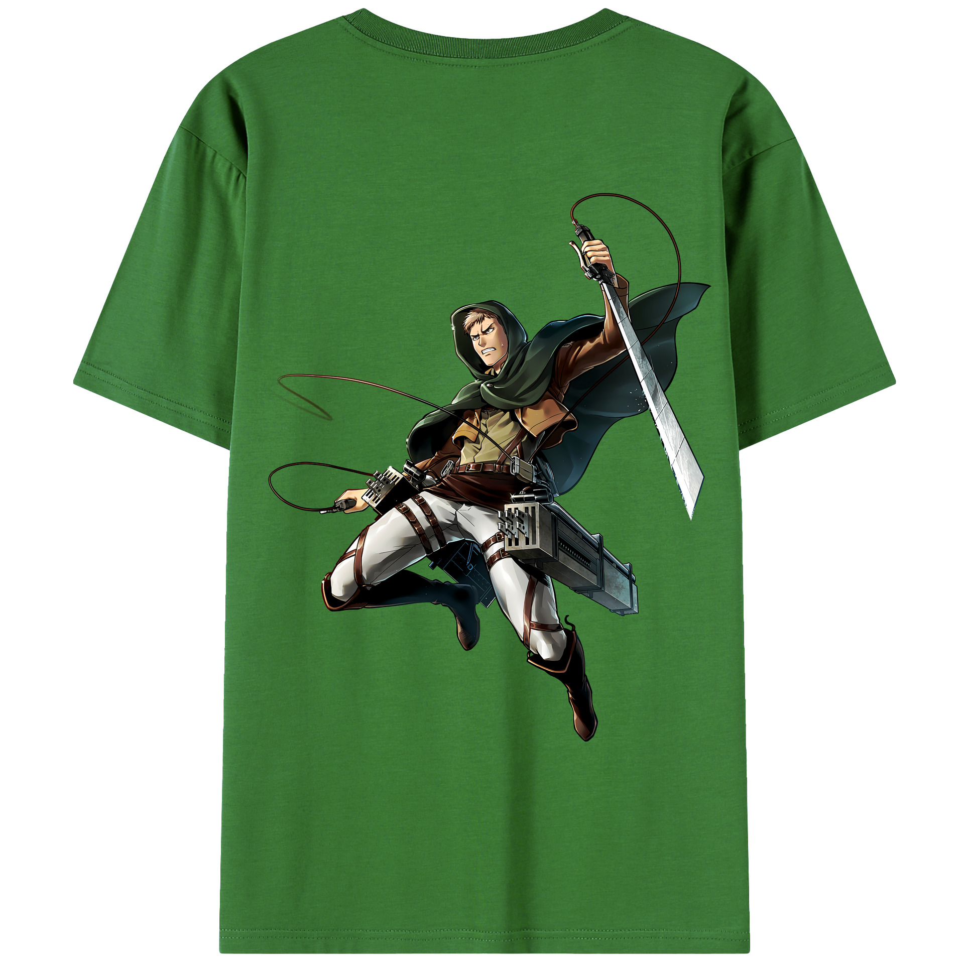 （画像用） 進撃の巨人 Attack on Titan レディース半袖Tシャツ(バックプリント)